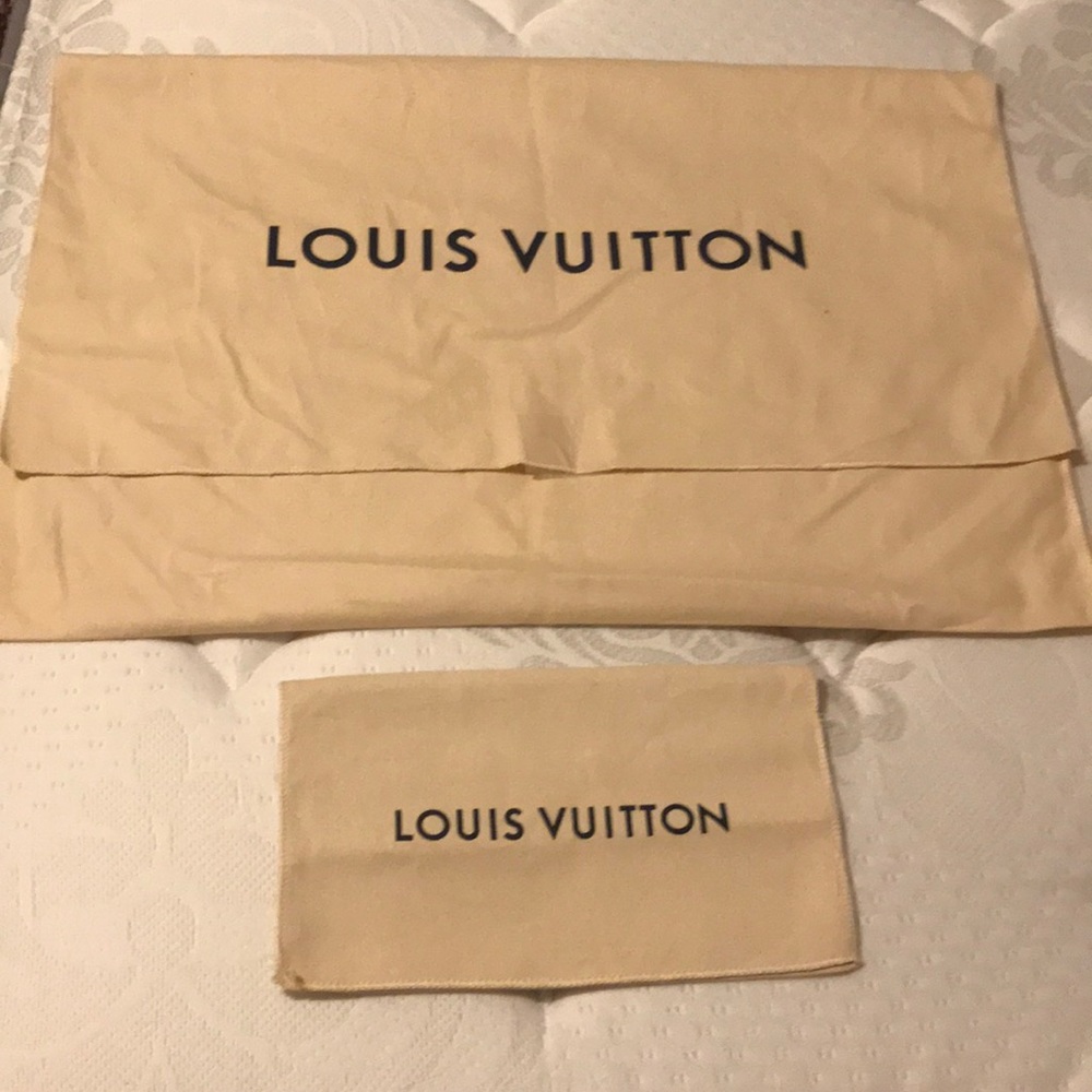 2 Louis Vuitton dust bags